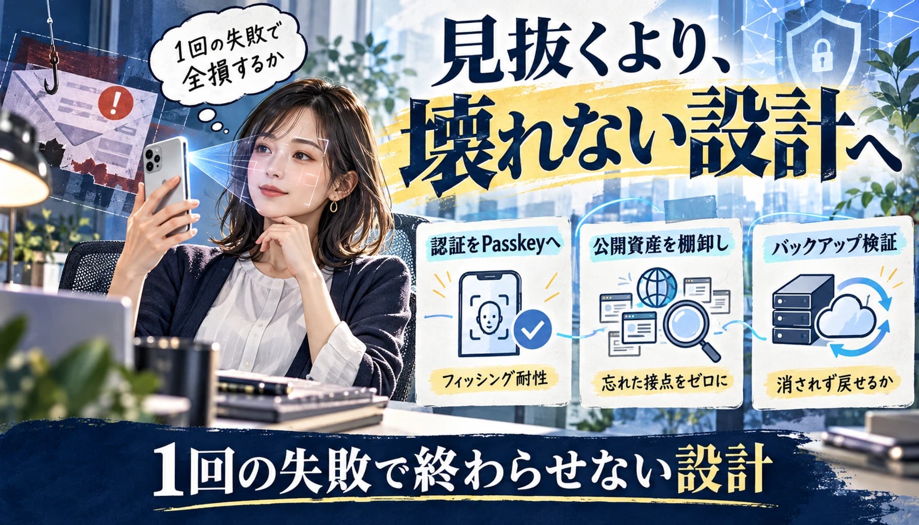AIハッカー時代、セキュリティは「見抜く」から「騙されても破られない」へ|フリーランスの防衛設計2026