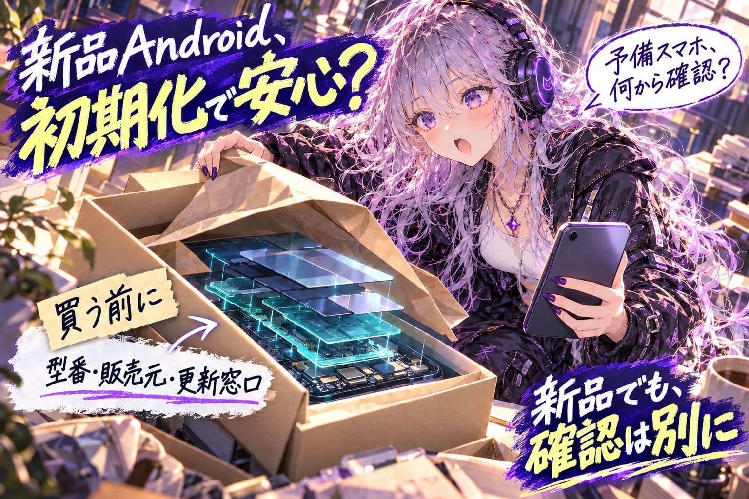 新品Androidにもマルウェア?予備スマホの購入前チェックと初期化の限界