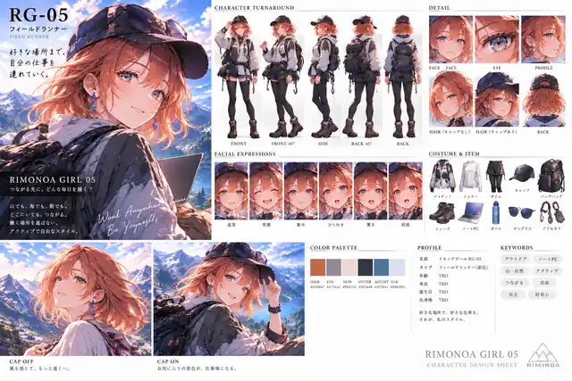 RG-05の公式2D設定画の公開用縮小版