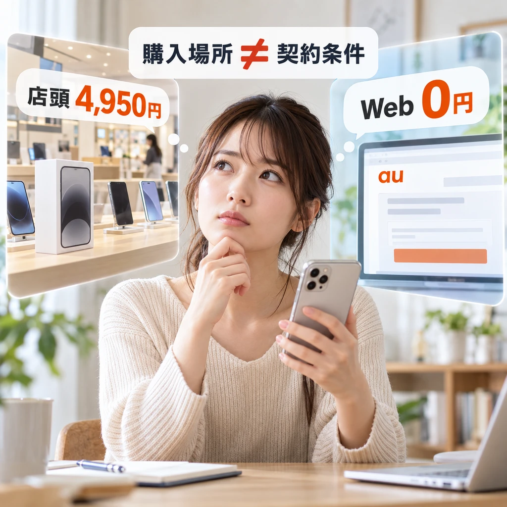 Apple Storeで端末だけ買っても契約条件は回避できない