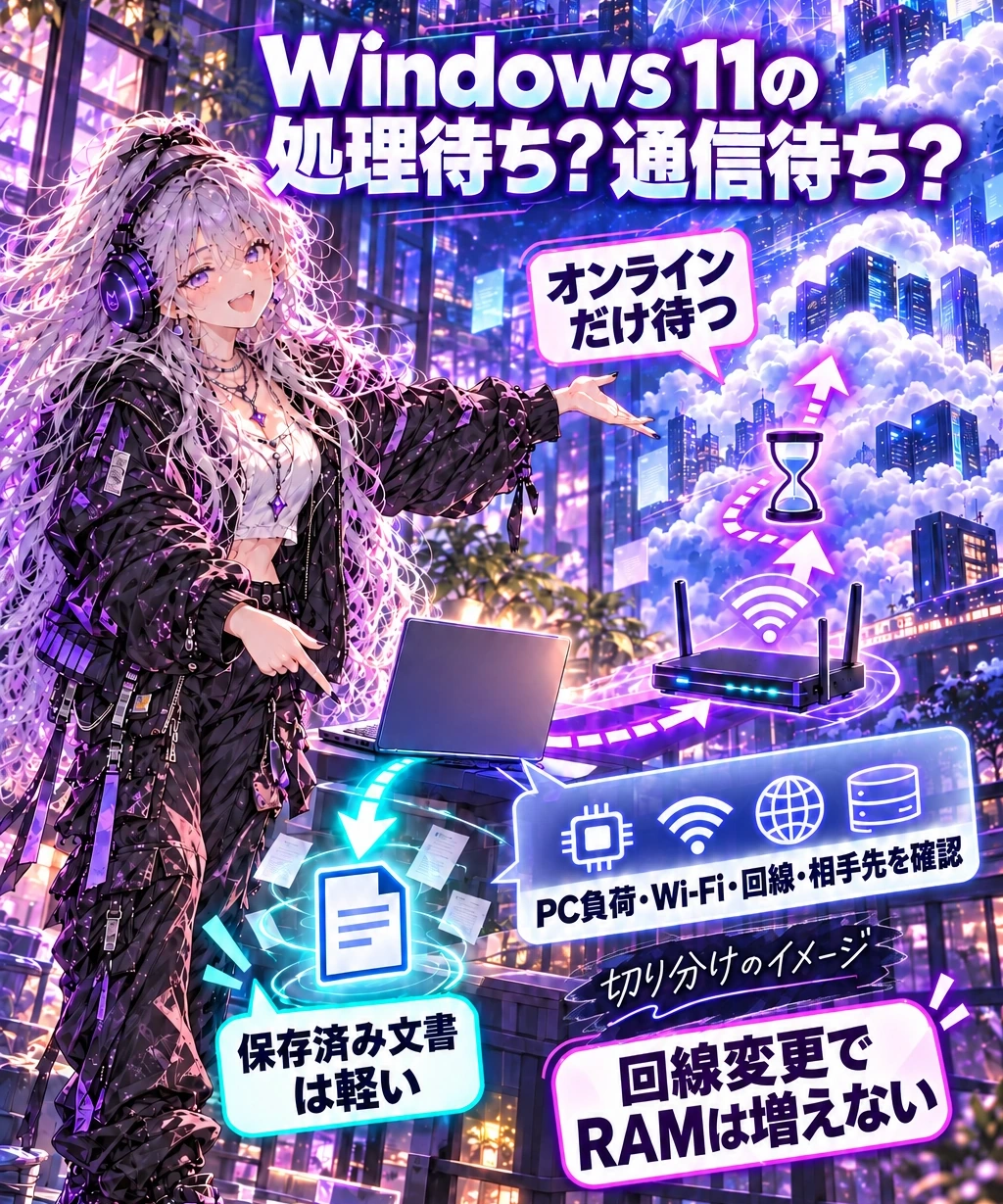 メモリ・CPU・ディスク・通信で、次に試すことが変わる