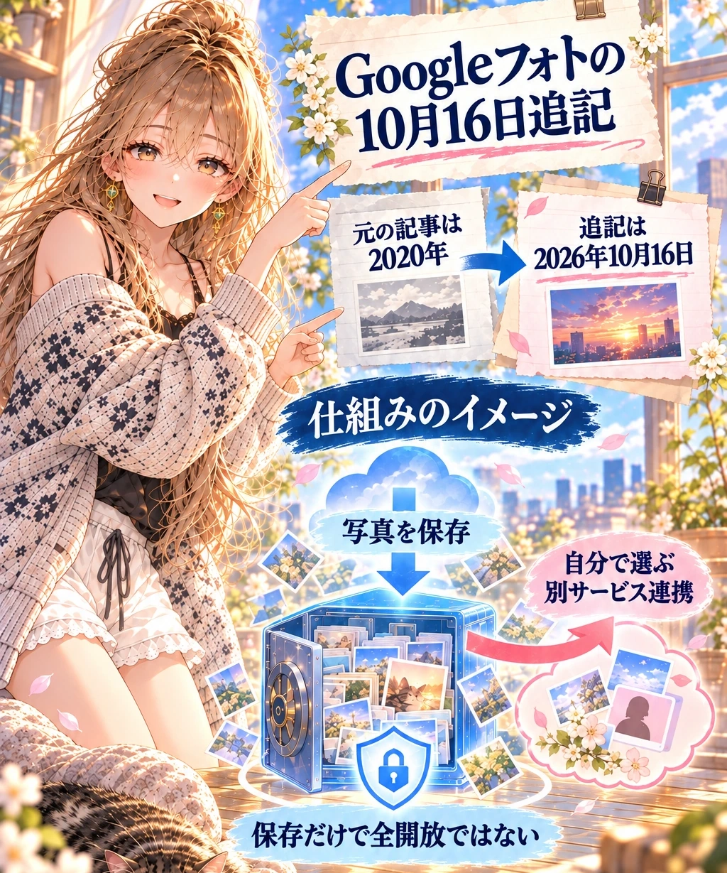 10月16日の追記は、写真の全開放を意味しない