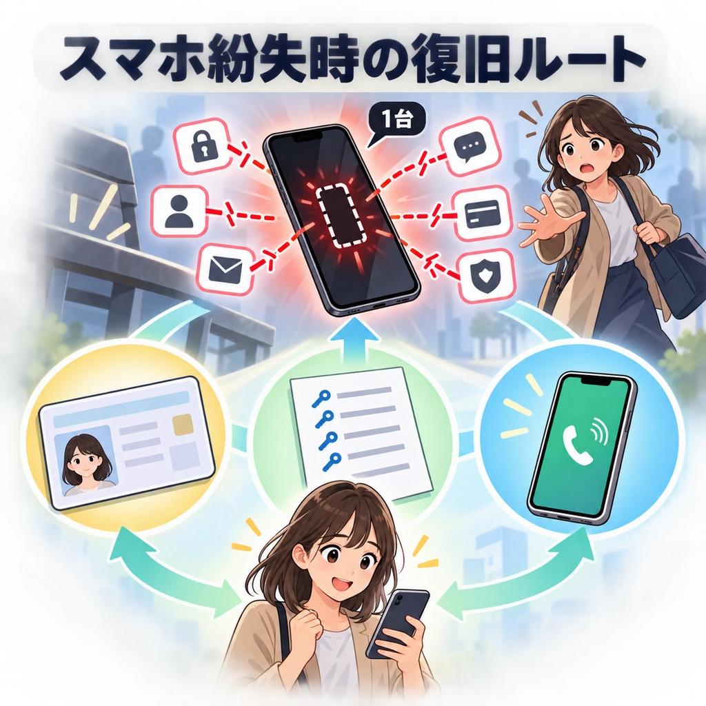 結論：危ないのはeSIMではなく「復旧手段まで1台に集約すること」の図解