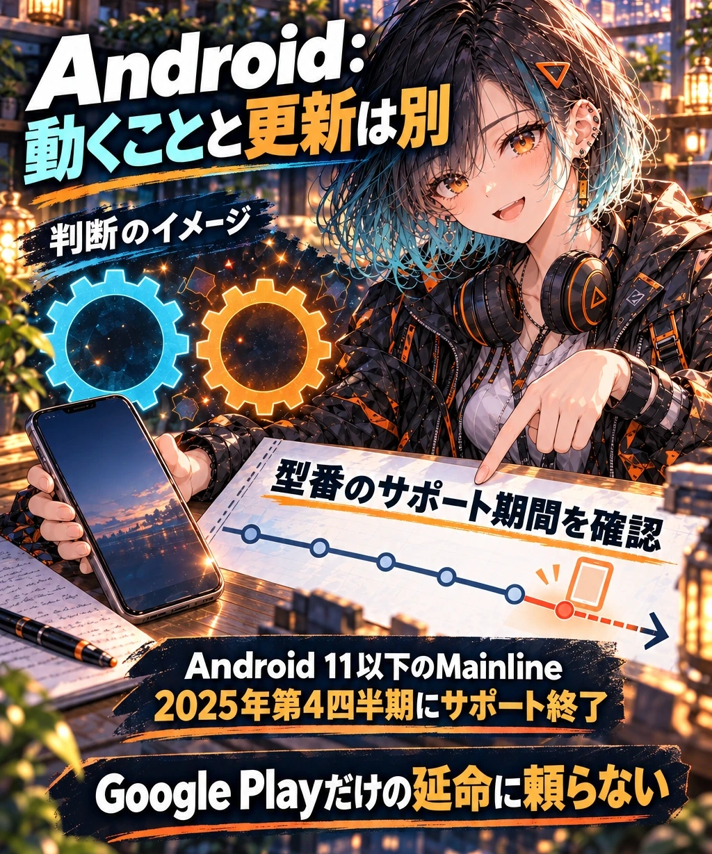 古い端末は、Google Playだけで延命できるかを見直す