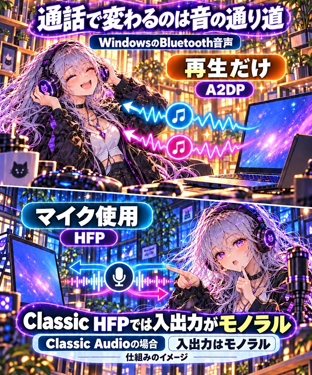 マイクを使った瞬間だけ音が変わる理由
